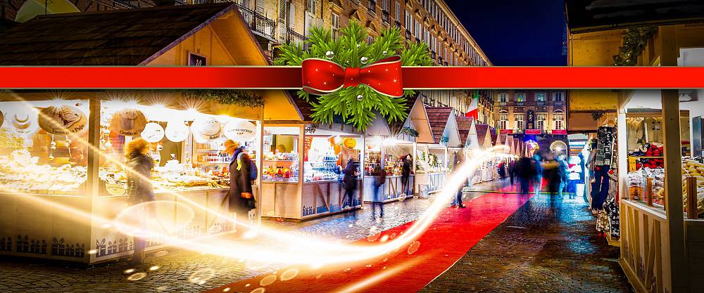 La magia del natale tra mercatini e luci d’artista